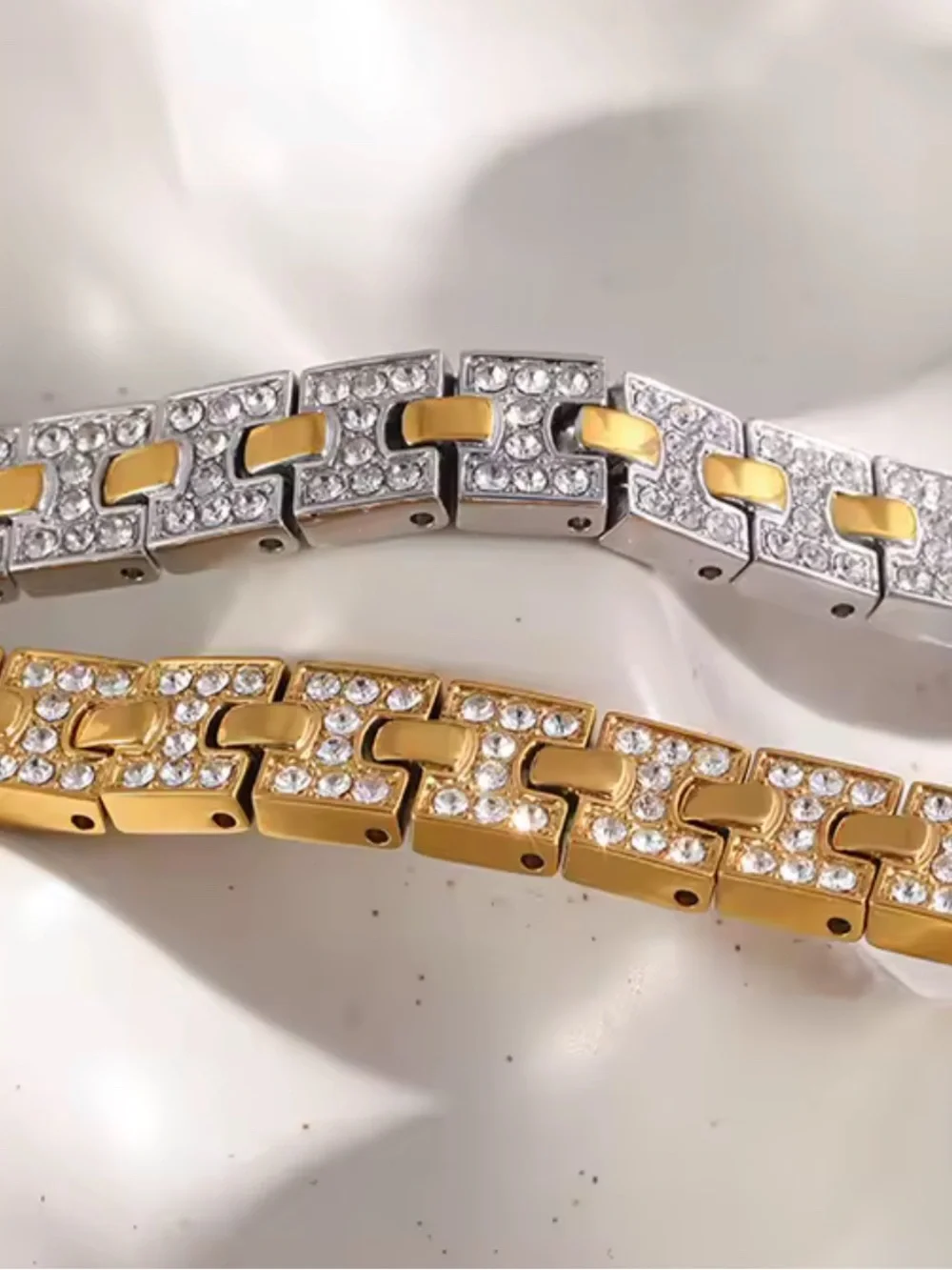 Miami Bracelet in silver 18cm length